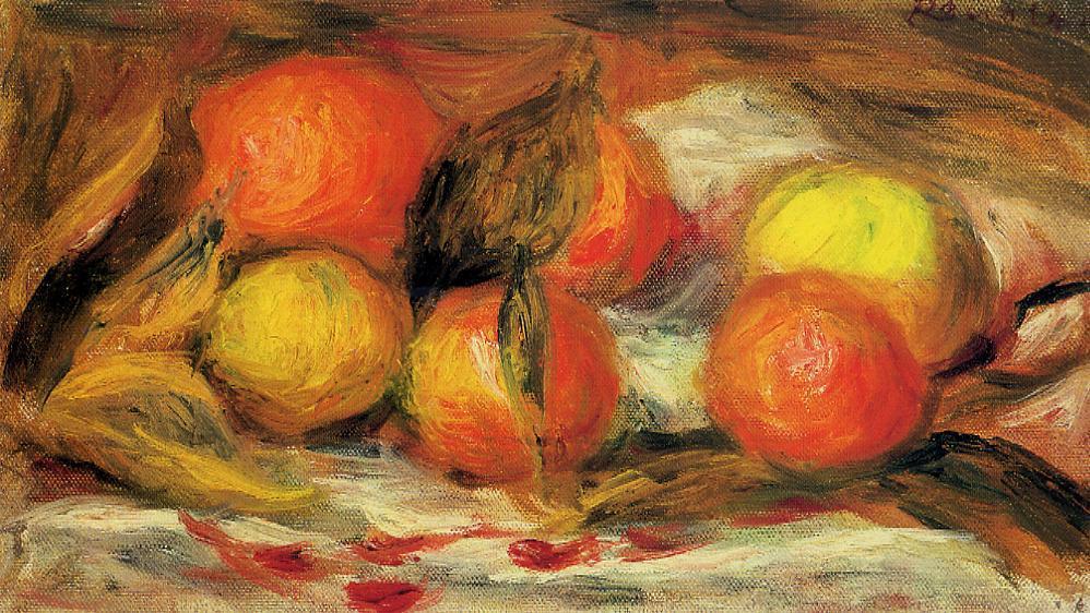 Still Life - Pierre-Auguste Renoir painting on canvas
